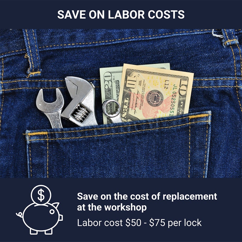 Stahl/Arbortech - 213138-03 - 0003 - STRATEC Replacement Lock Cylinder Kit - Image 4